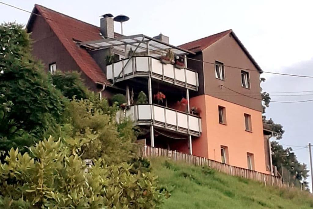 Schöne und ruhige Ferienwohnung in Ottendorf Sebnitz Exterior foto